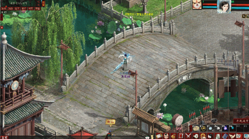 《大话西游2》有人在长安桥头召唤神龙？看看怎么个事！-乐久游-我爱你游戏(521yx.cn)