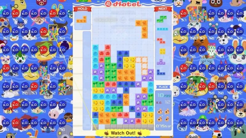 《俄罗斯方块 99》2026年首场王者杯联动《动物森友会》,可解锁特别主题-乐久游-我爱你游戏(521yx.cn)