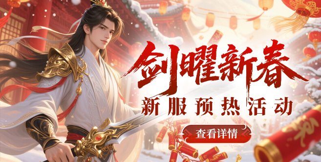 图片[3]-《玄天之剑》新春特别服务器“剑曜新春”震撼来袭！