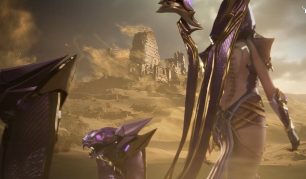 图片[2]-这脚太带派了！《逆战：未来》精绝女王角色实机展示