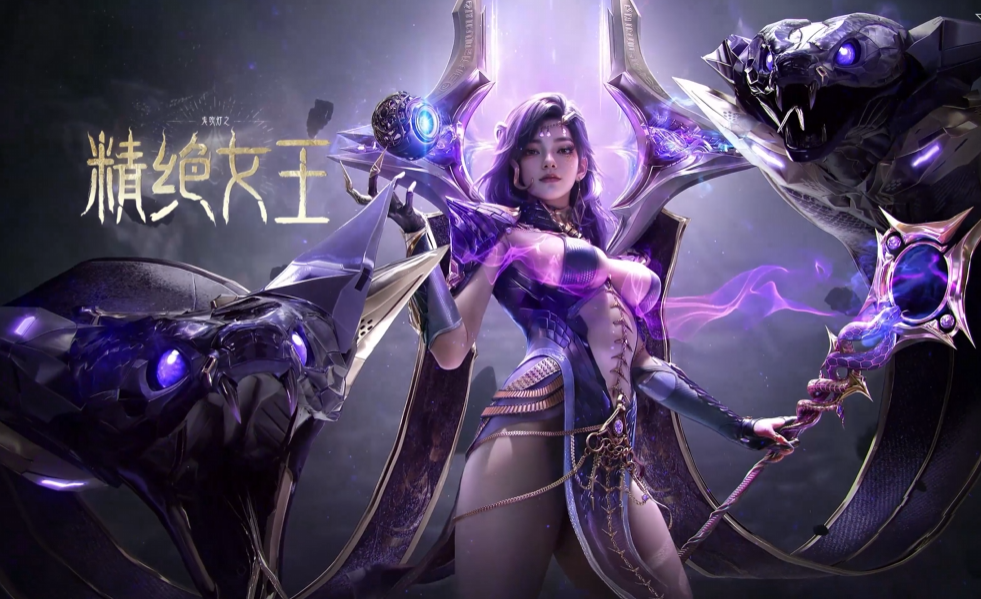 图片[1]-这脚太带派了！《逆战：未来》精绝女王角色实机展示